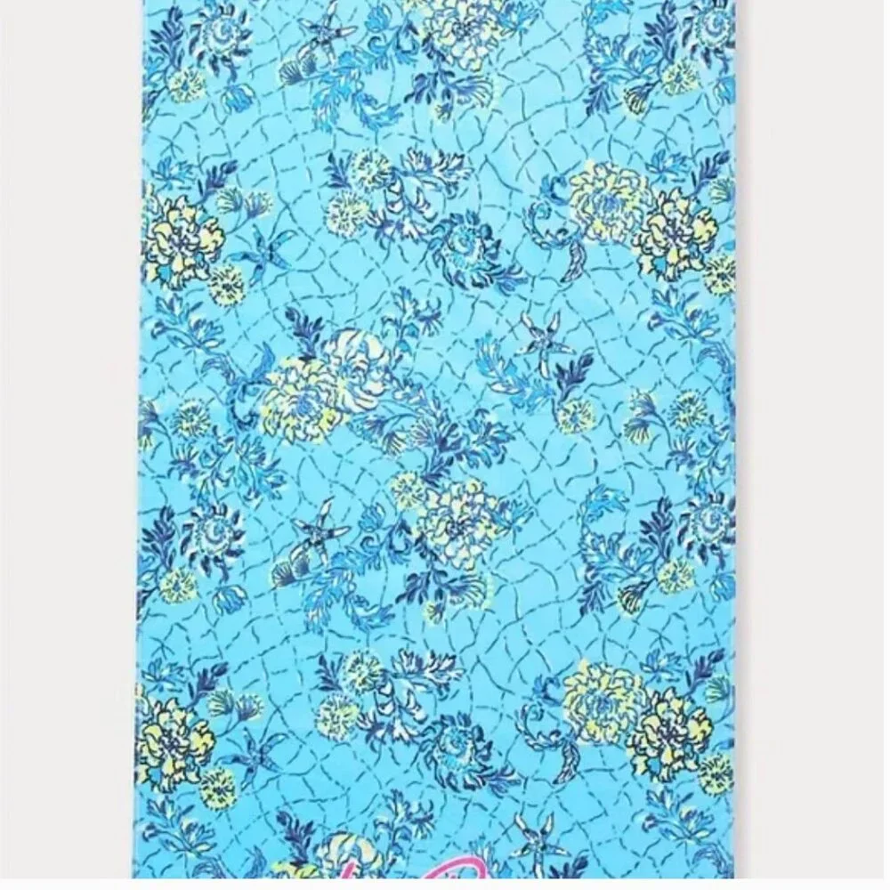 NWT Lilly Pulitzer Bellevue Blue Breakers Beach Towel
